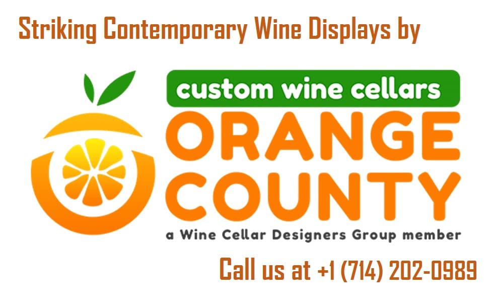 Our Orange County Team is an Expert in Building Contemporary Wine Cellars 