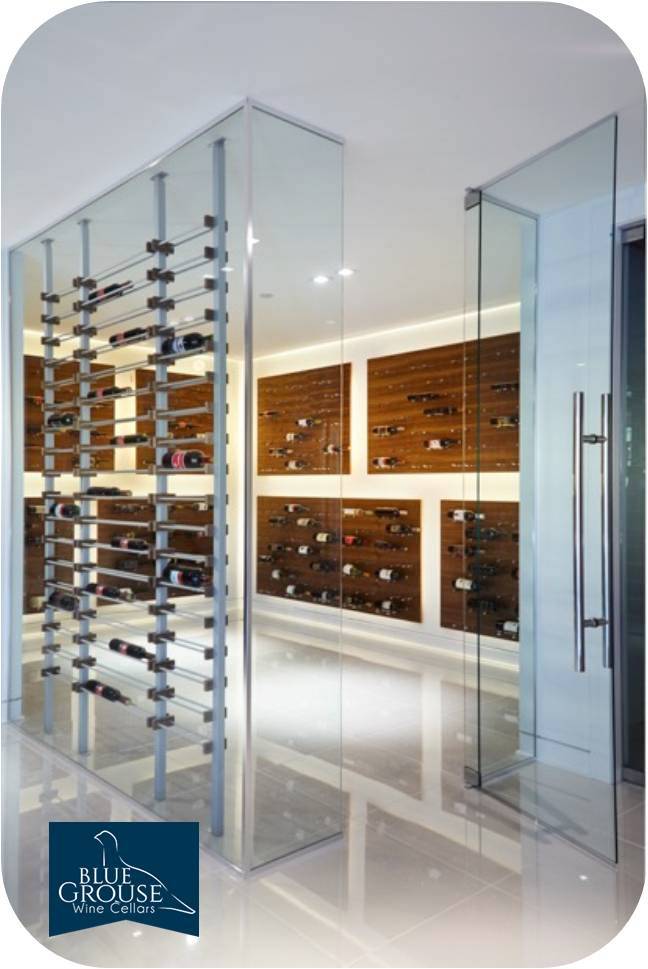 Orange County Residential Custom Wine cellar with Contemporary design