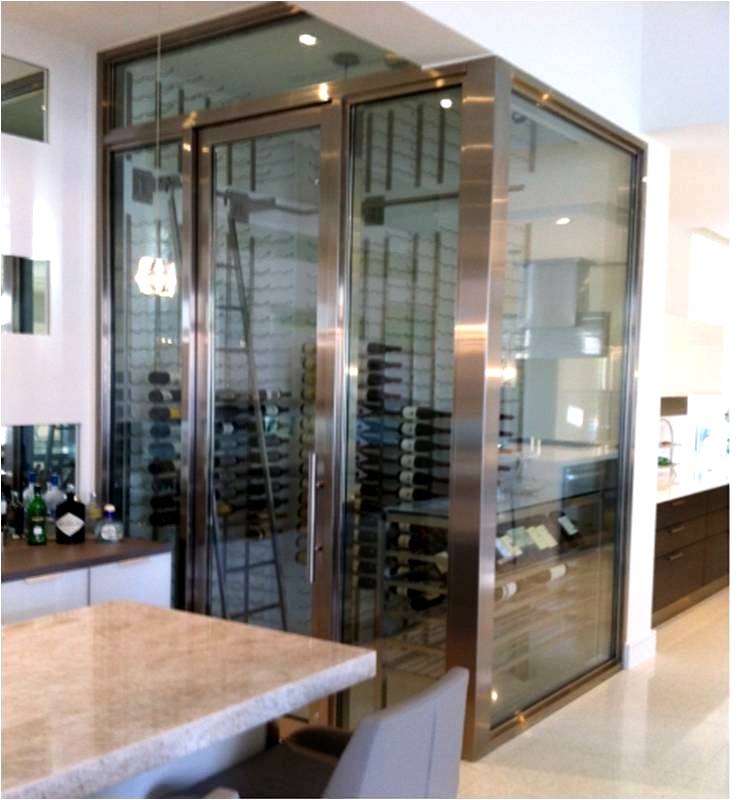 A Must-See Contemporary Residential Custom Wine Cellar in Orange County