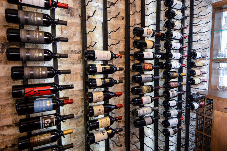 VintageView Metal Wine Racks Installed by Orange County Master Wine Cellar Builders