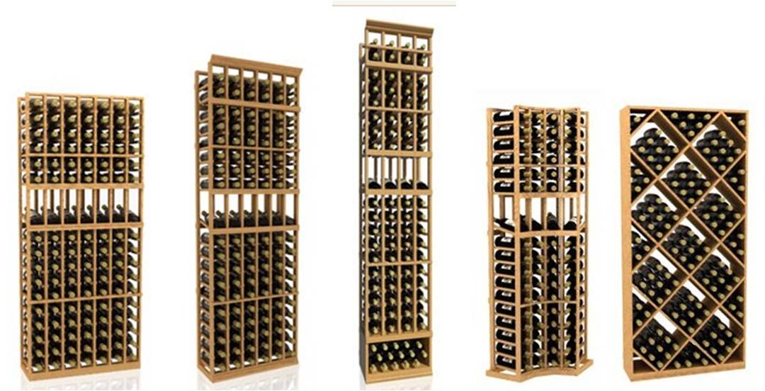 Wood Wine Rack Kits Orange County