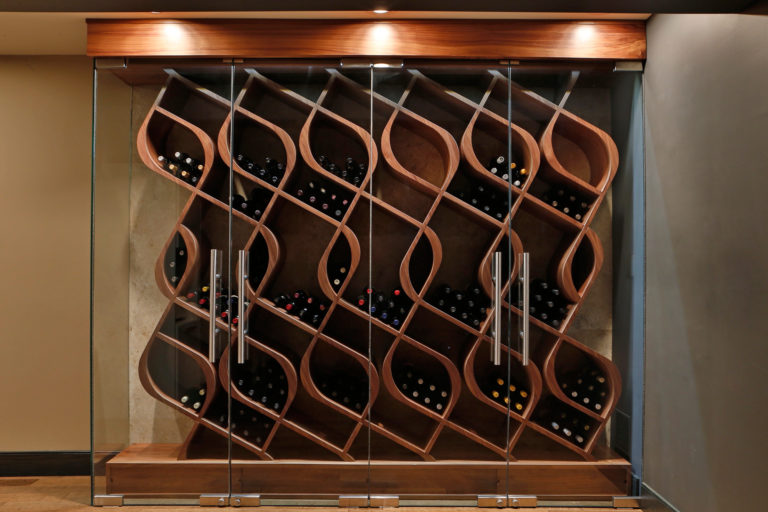 Custom Wine Cellars Orange County genuwine modern rack