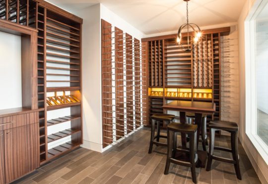 kessick estate series Orange County wine cellar
