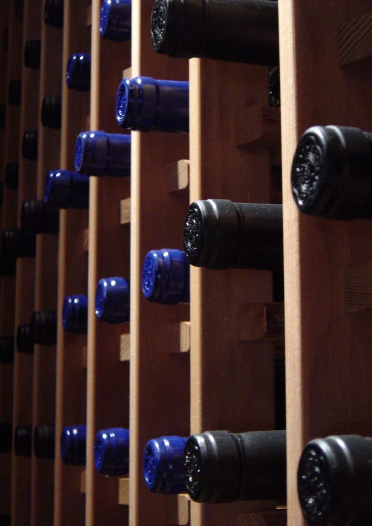 wooden wine racks Orange County builders