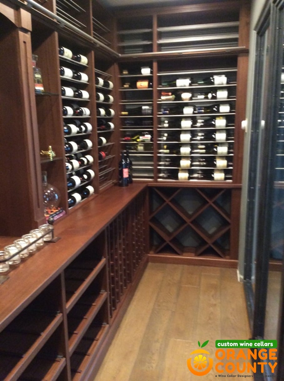 Residential Custom Wine Racks Designed by Orange County Experts