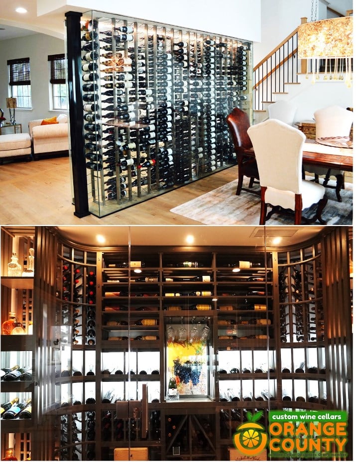 Elegant Custom Residential Wine Cellar Design