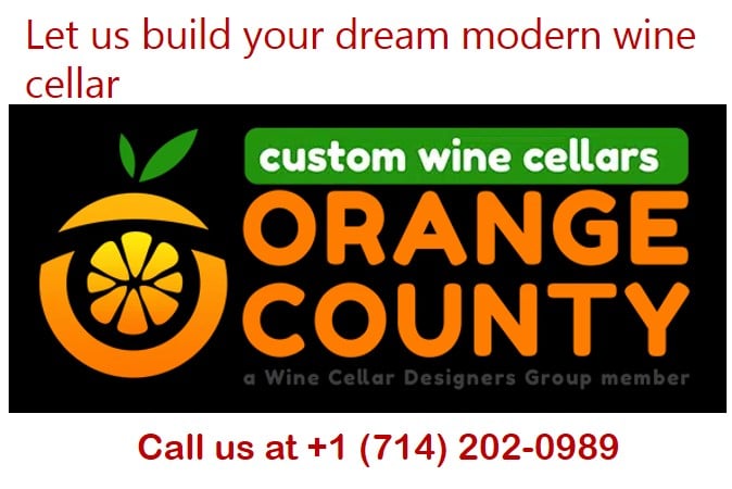 Let Custom Wine Cellars Orange County Build Your Modern Wine Cellar