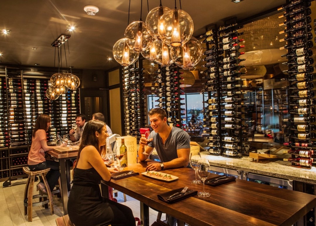 Elegant Restaurant Commercial Wine Cellar