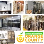 Showcasing Wines in Contemporary Custom Wine Cellars Built by Orange County Master Builders