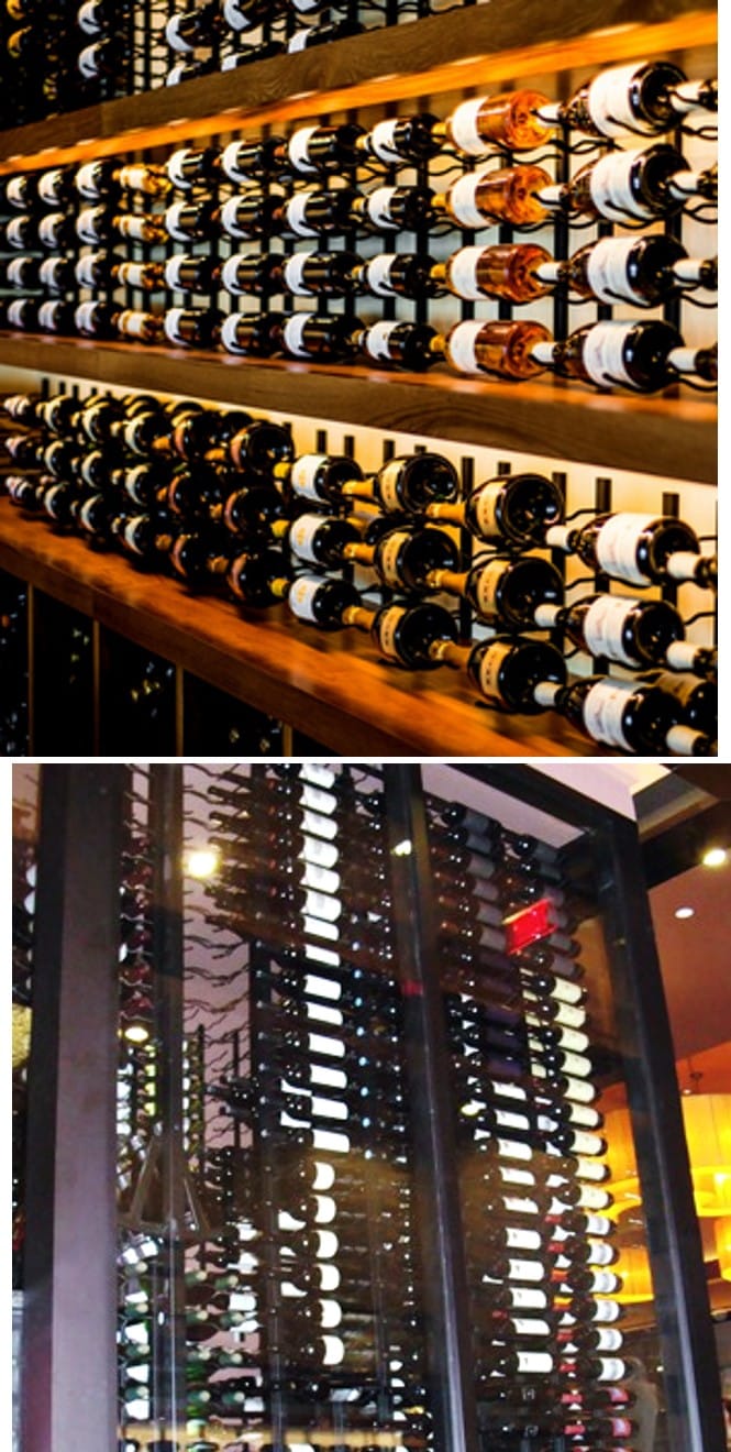 Tastefully-Designed Contemporary Custom Wine Cellars for Commercial Establishments can Help Generate Wine Sales.