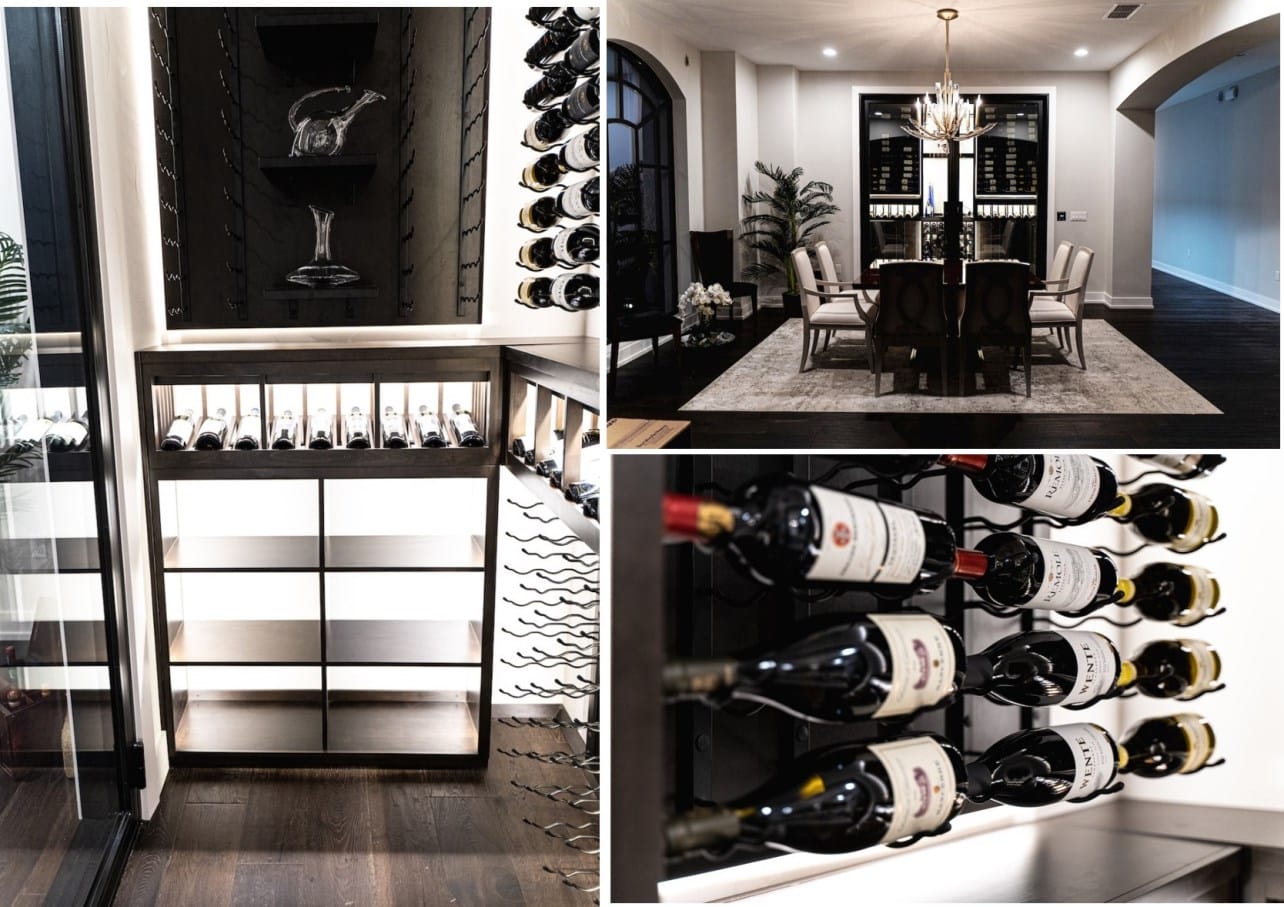 These Wine Cellar Pictures Show the Modern Style of the Custom Wine Racks 