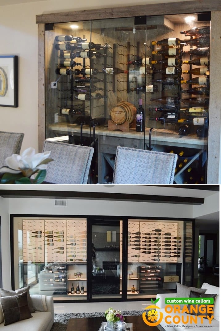 Modern Glass Wine Wall Projects