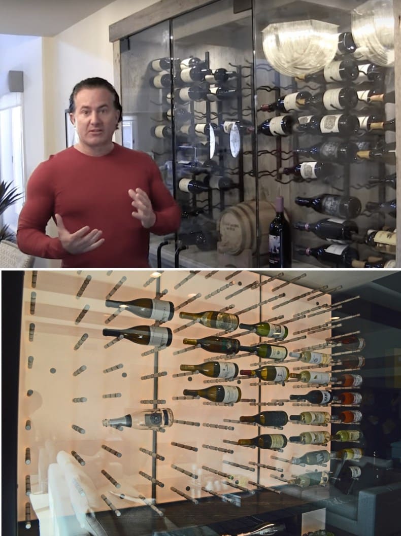 Modern Glass Wine Walls are Perfect for Modern Wine Displays 
