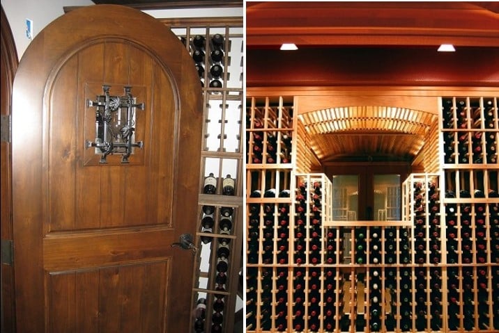 Correct Installation of Wine Cellar Doors and Lighting is Vital in Wine Cellar Construction