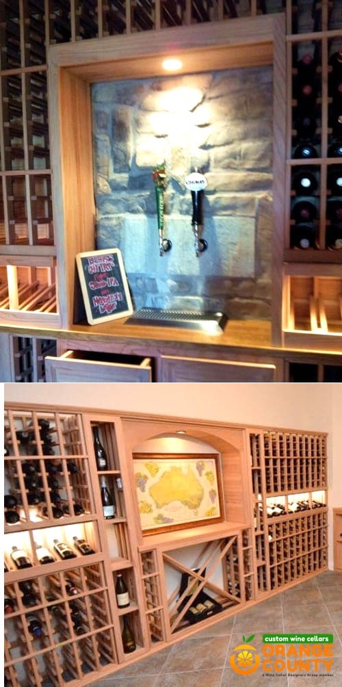 Inspiring Rustic Wine Cellar Designs by Orange County Builders