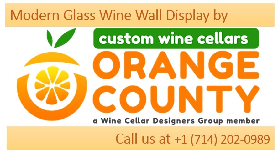 Work with Experts in Creating Modern Glass Wine Wall Displays