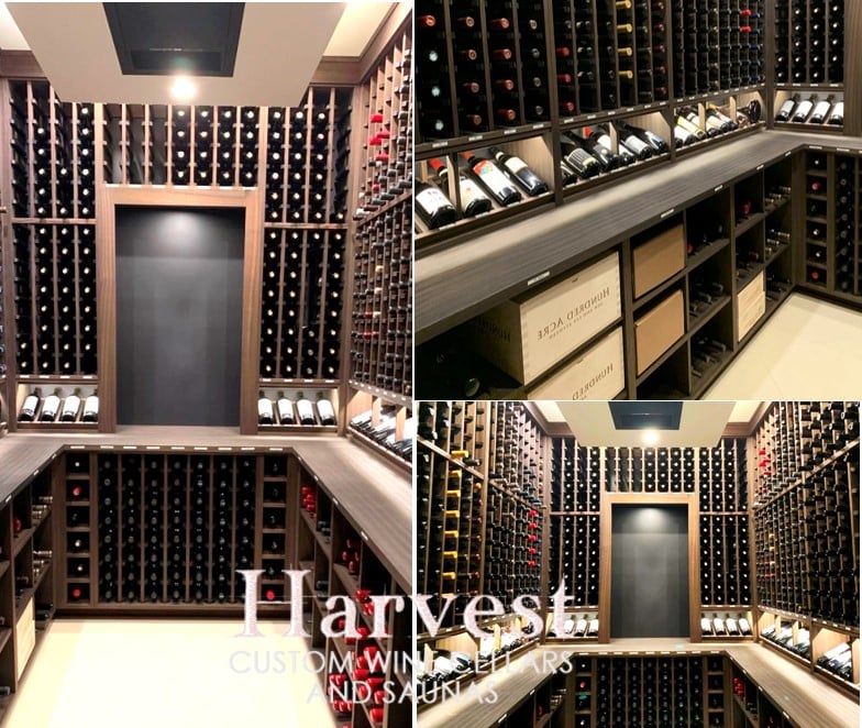 Wine Room Design with Elegant Wine Racks 