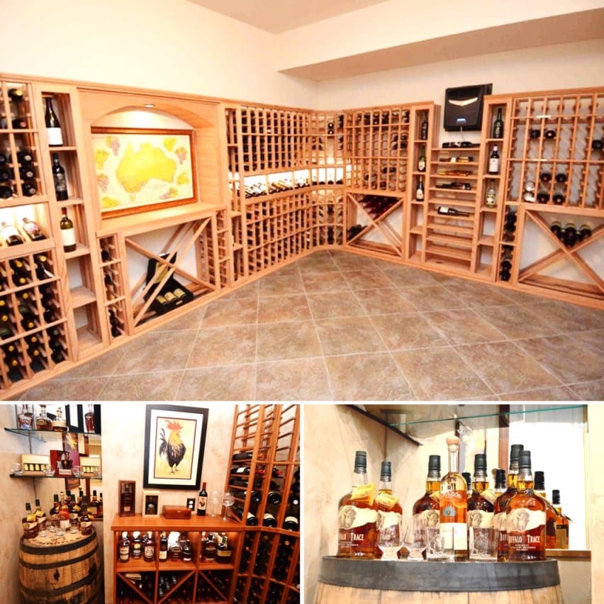 Stylish Home Wine Cellar Ideas by the Best Custom Wine Cellar Builders 