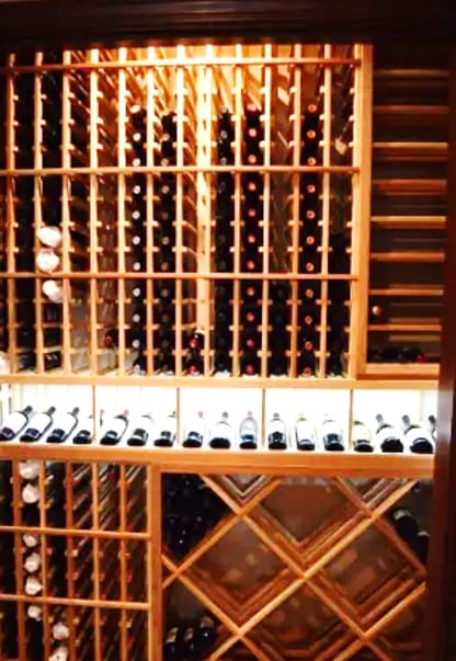 Home Wine Cellar with Classic Design