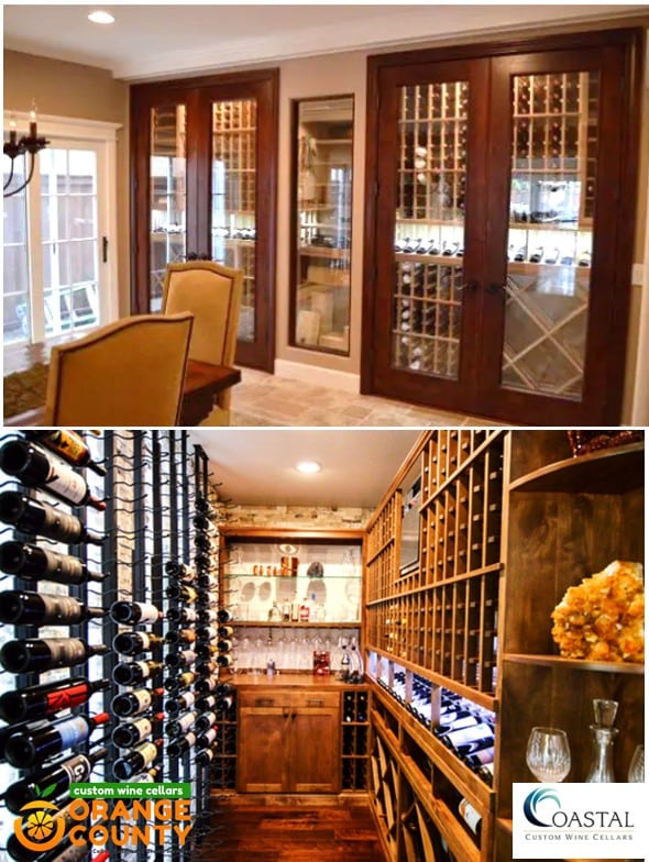 Home Wine Cellars Designed by Master Builders in Orange County