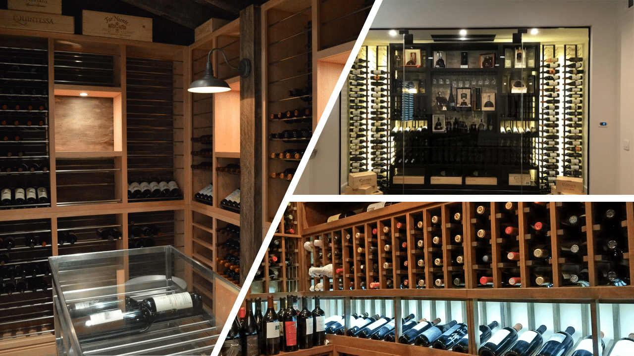 Click to see a larger image of these wine cellars Custom Wine Cellar Builders and Designers Near Me Luxury Cellars Designed for Your Home or Business
