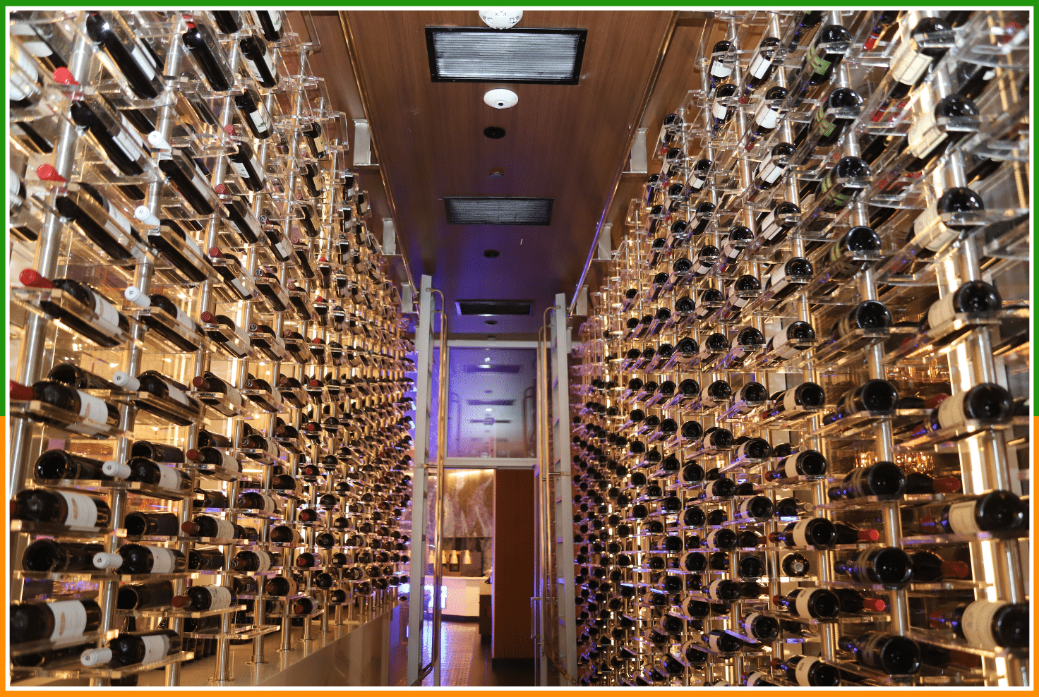 restaurant wine cellars in Laguna Niguel, Orange County