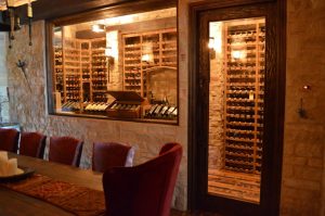 34 - Rich Custom Wine Cellars Orange County Wine Tasting Display