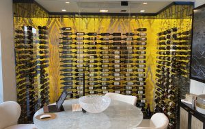 48 - Huge Modern Glass Wine Display in Newport Beach, Orange County