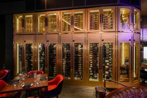 46 - Modern Wine Cellar for a Commercial Steakhouse in Orange County.
