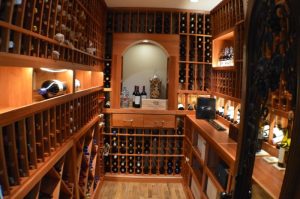 44 - Wine Cellar Wooden Racks Orange County